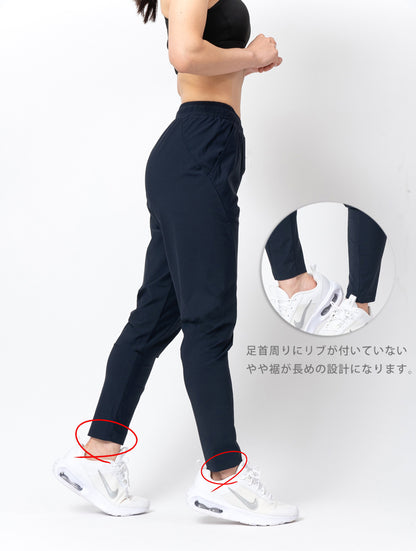 【楽天ランキング1位獲得】スポーツウェア ひんやり 接触冷感 夏 薄生地 ジョガーパンツ ロングパンツ ランニングパンツ 涼しい 速乾タイプ 運動  レディースパンツ 動きやすい ランニングウェア  ジム ヨガウェア　スポーツウエア