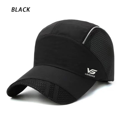 ランニングキャップ 深め サステナブル素材 メッシュ UPF50+ UVカット 軽量 防水 反射材 スポーツキャップ ジョギング マラソン  通気性 帽子 メンズ レディース リサイクル素材