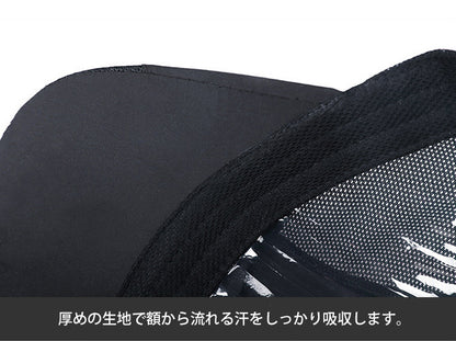 ランニングキャップ　メッシュ　深めサイズ　飛ばない　ジョギング 日よけ　UPF50 UVカット　帽子　速乾　通気性　スポーツキャップ　レディース キャップ　メンズ キャップ